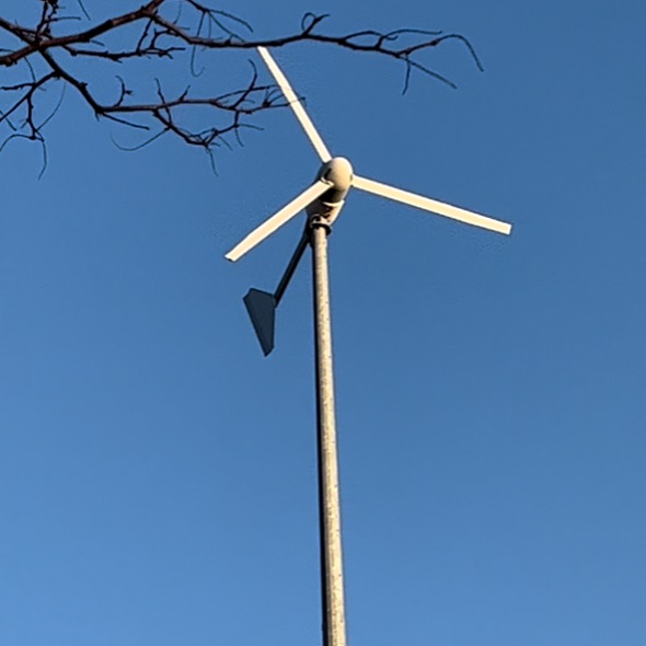 Macalester wind turbine