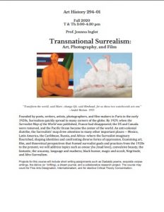 Transnational Surrealism: Art, Photography, and Film