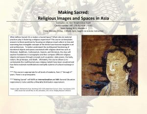 Making Sacred: Religious Images and Spaces in Asia