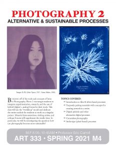 Photography 2: Alternative & Sustainable Processes