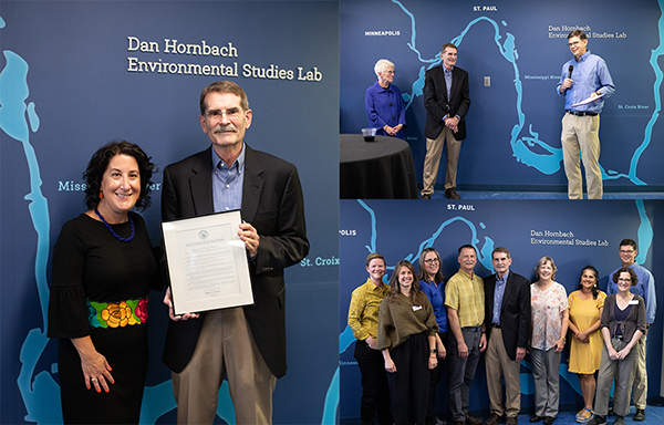 Dan Hornbach Environmental Studies Lab Dedication