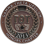 GTU's 2013 Honors Chapter