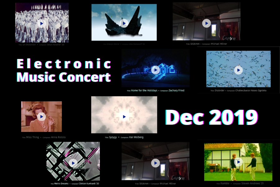 Electronic Music collage