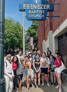 Group at Ebenezer Baptist Church