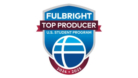 Fulbright Top Producer 2024-2025 badge