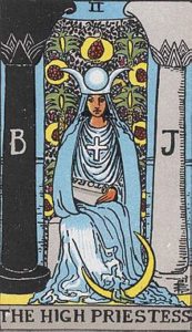 High Priestess from Rider-Waite deck