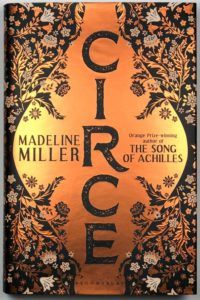 Book cover of Circe by Madeline Miller featuring ancient Grecian vase