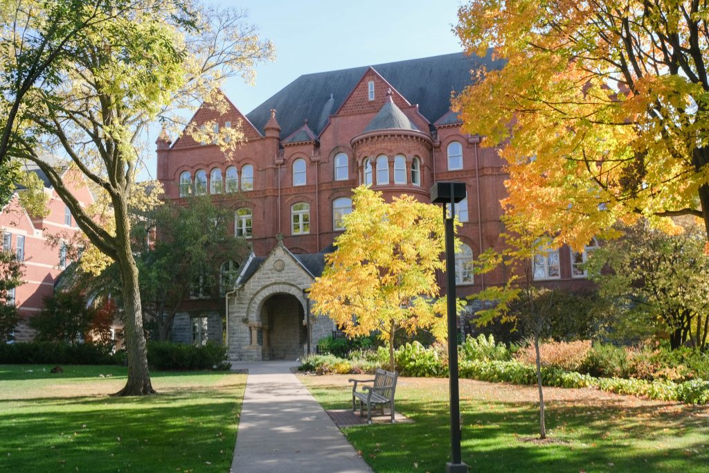 Old main humanities building