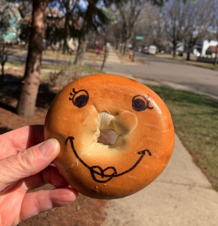 Smiling Bagel