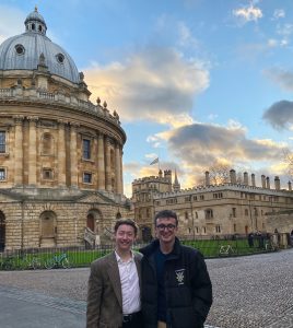 Dalton and Julian in England