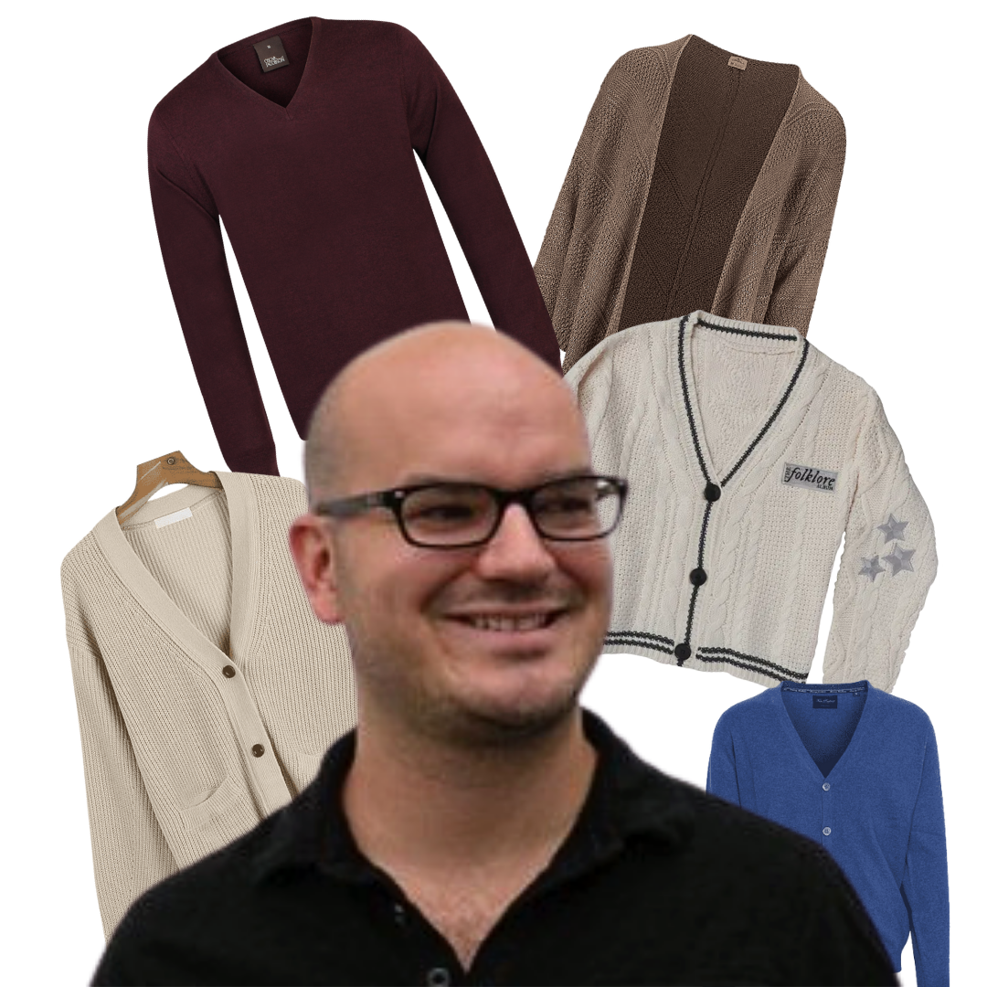 MATT BURGESS launches cardigan line