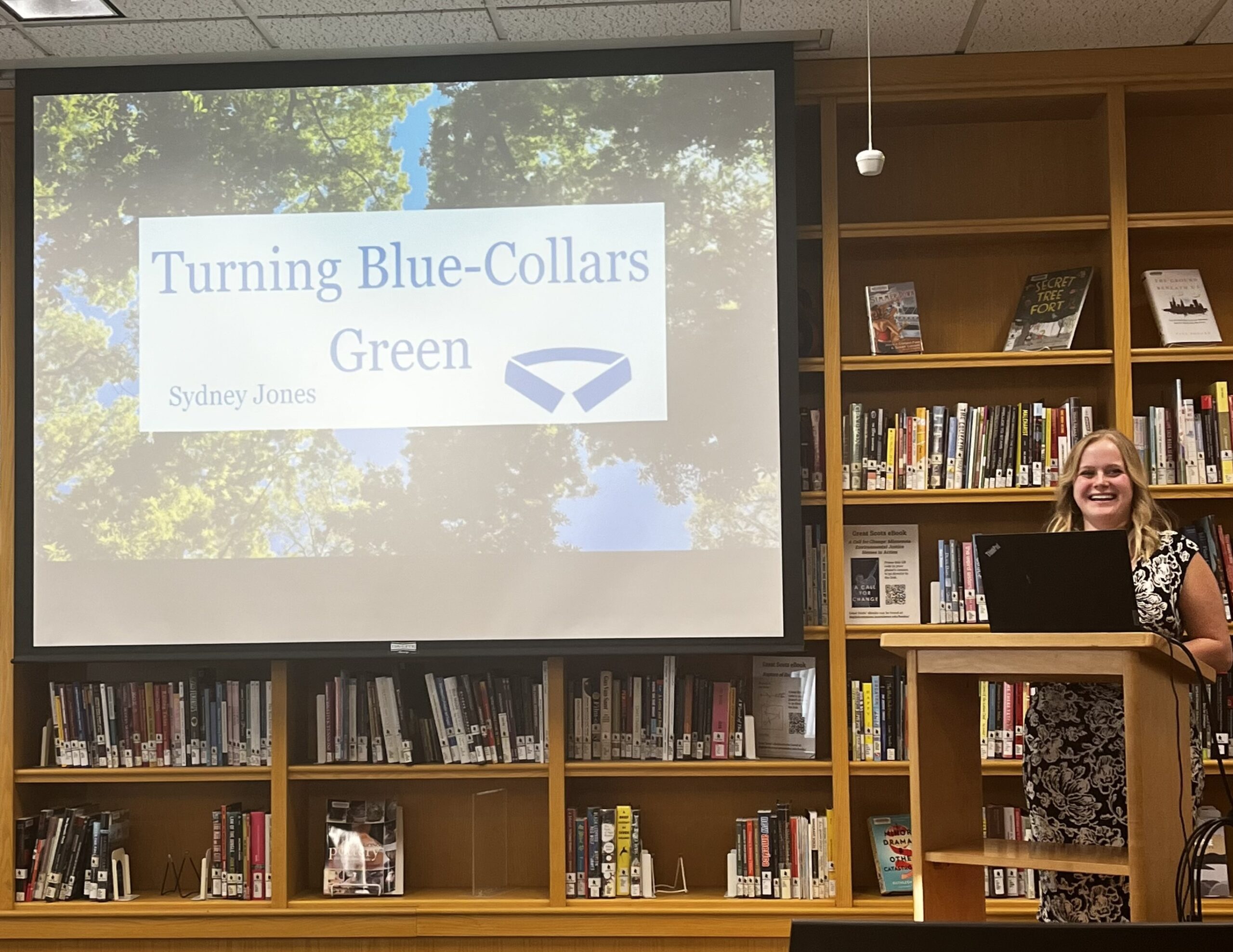 Turning Blue-Collars Green