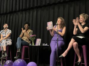 Emma, Lesley Nneka Arimah, Sally Franson, and Abbey Mei Otis