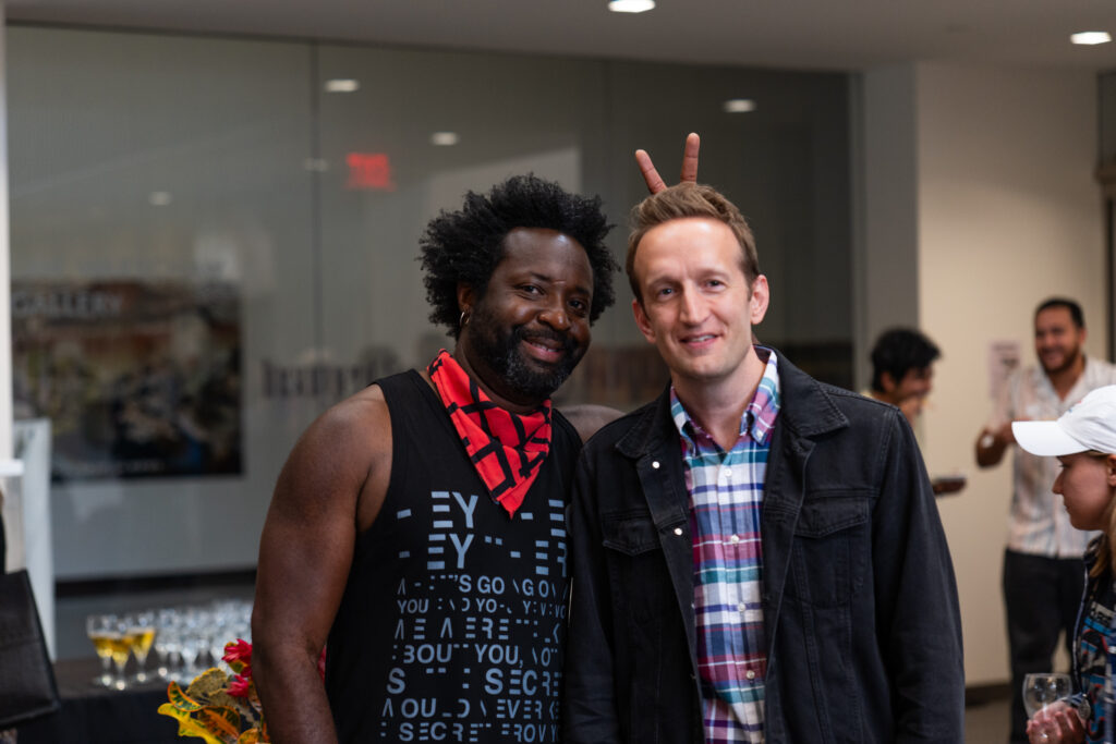 Marlon James and Peter