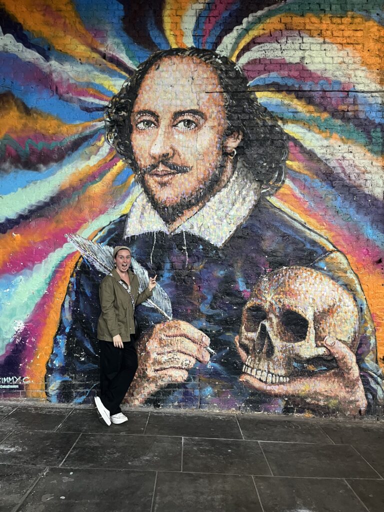 Shakespeare mural