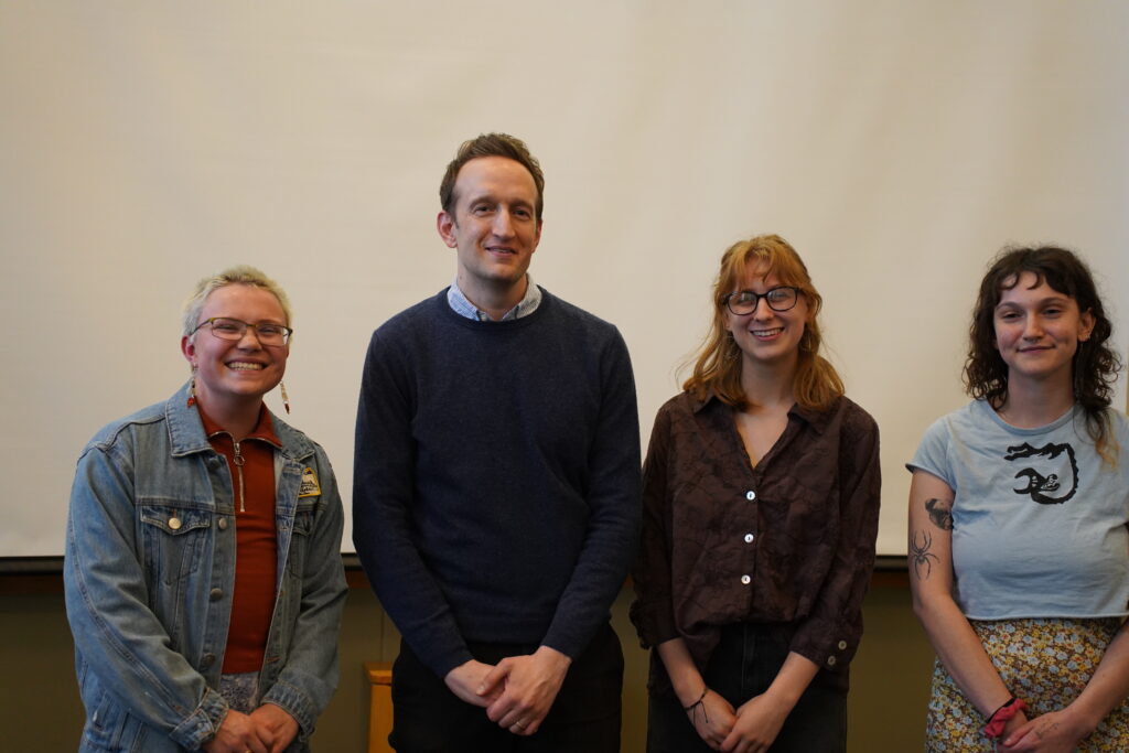 Pognanni with Wendy Parrish recipients