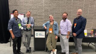 Dr. Daniel Trudeau, professor and chair of geography, attending the National Recreation and Park Association Annual Conference